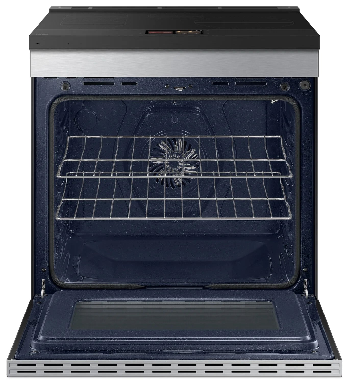 Samsung NSI6DG9900SRAC Bespoke 6.3 Cu. Ft. 9 Series Induction Range with Oven Camera