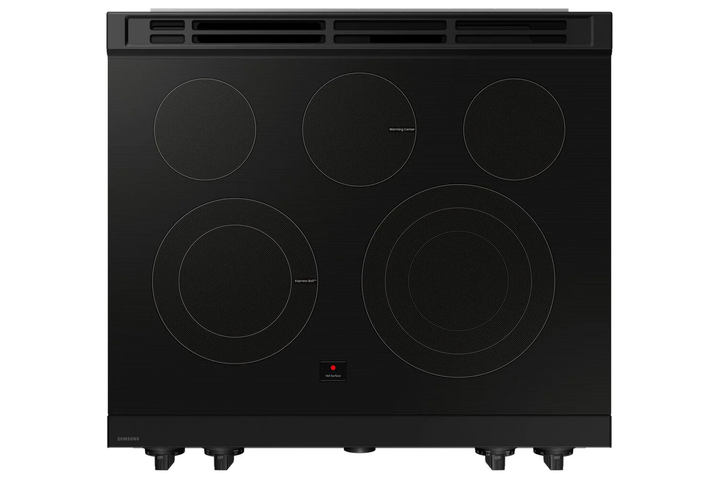 Samsung NSE6DG8700SRAC Bespoke 6.3 Cu. Ft. Electric Range with Oven Camera - Fingerprint Resistant Stainless Steel