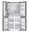 Samsung RF23DG9600SRAC Bespoke 23 Cu. Ft. Counter-Depth 4-Door Flex™ Refrigerator with Beverage Centre™ - Stainless Steel