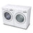 LG 5.2 Cu. Ft. Front-Load Washer and 7.4 Cu. Ft. Electric Dryer - White WM3400CW DLE3400W