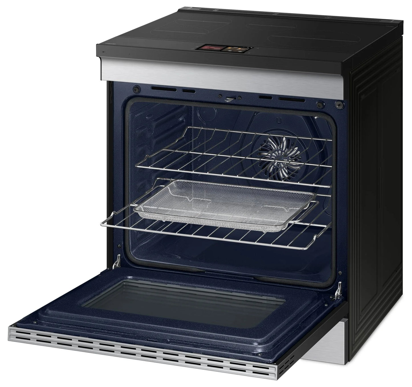 Samsung NSI6DG9900SRAC Bespoke 6.3 Cu. Ft. 9 Series Induction Range with Oven Camera