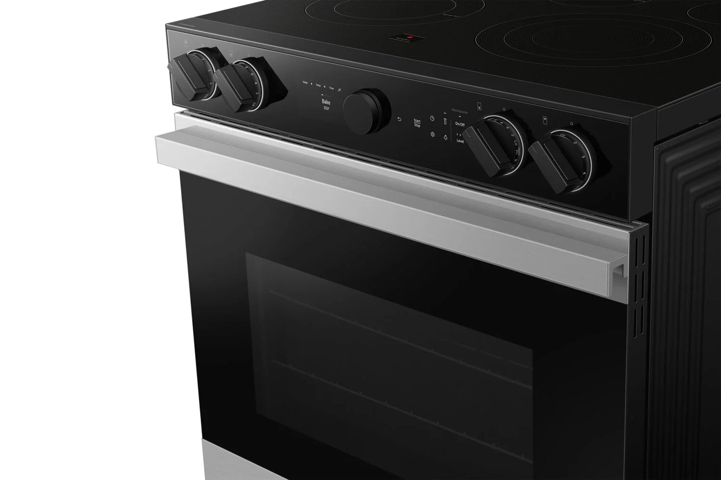 Samsung NSE6DG8700SRAC Bespoke 6.3 Cu. Ft. Electric Range with Oven Camera - Fingerprint Resistant Stainless Steel