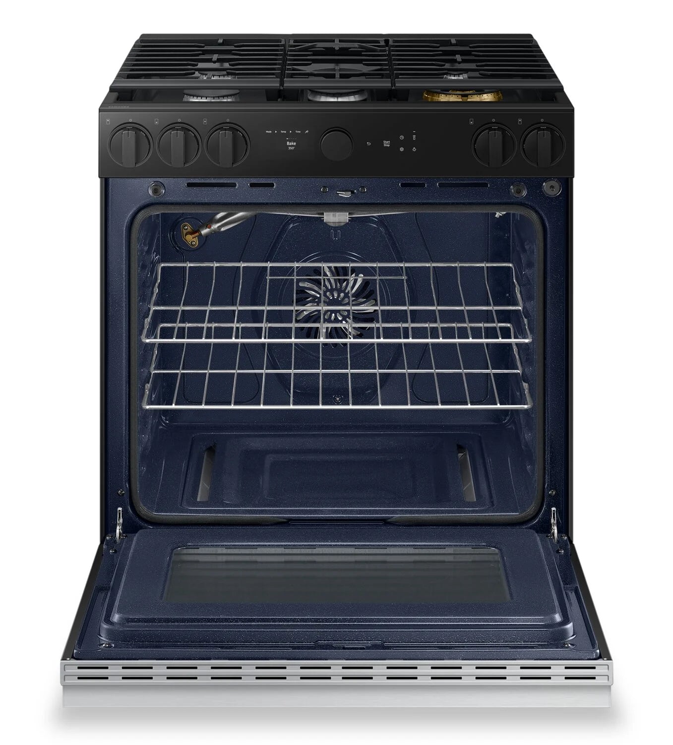 Samsung NSG6DG8500SRAA Bespoke 5 Series 6 Cu. Ft. Gas Range with Air Fry