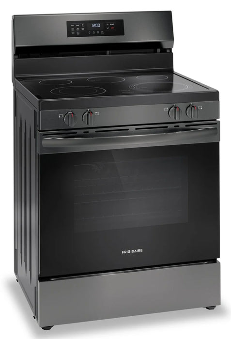 Frigidaire FCRE308CAD 30'' Electric Range with Air Fry in Black Stainless Steel