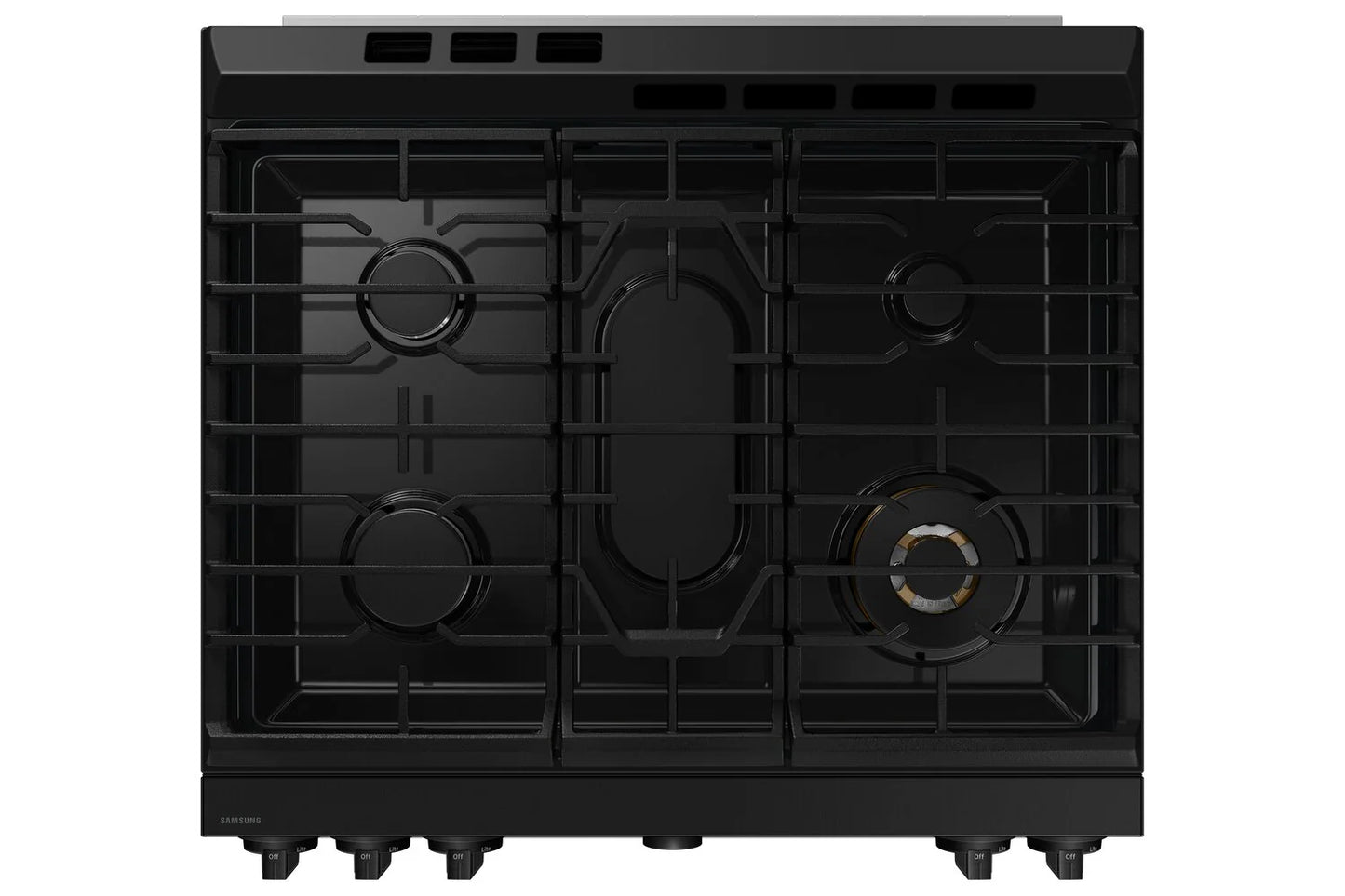 Samsung NSG6DG8500SRAA Bespoke 5 Series 6 Cu. Ft. Gas Range with Air Fry
