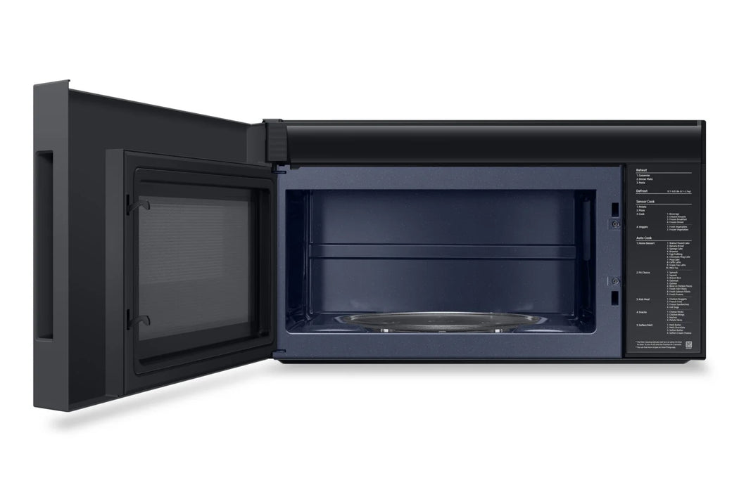 Samsung ME21DG6500SRAC Bespoke 2.1 Cu. Ft. Over-the-Range Microwave with SmartThings Cooking