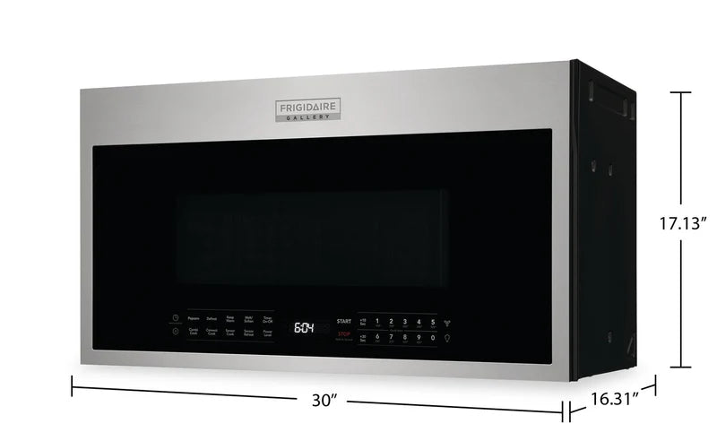 Frigidaire Gallery GMOS196CAF 1.9 Cu. Ft. Over-the Range Microwave with Convection in Stainless Steel