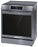 Frigidaire Gallery GCFI306CBD 30'' Front Control Induction Range with Total Convection in Black Stainless Steel