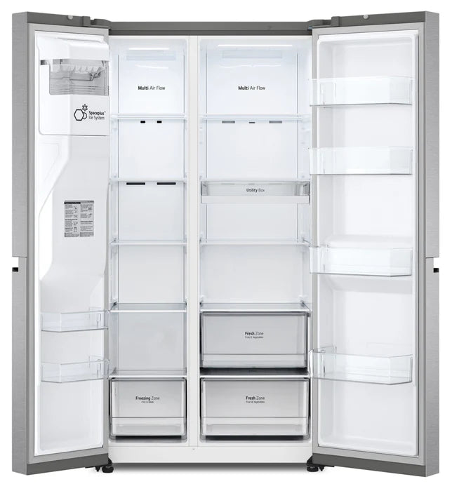 LG LS23C4230V 23 cu.ft. Side-by-Side Counter-Depth Refrigerator with Ice and Water