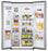 LG LS23C4230V 23 cu.ft. Side-by-Side Counter-Depth Refrigerator with Ice and Water