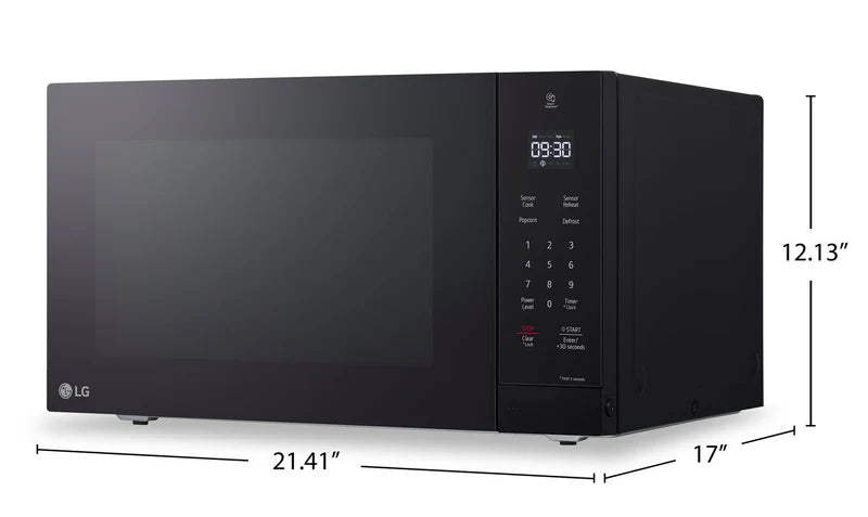 LG MSER1590B 1.5 Cu. Ft. NeoChef™ Countertop Microwave with Smart Inverter and Sensor Cooking in Black