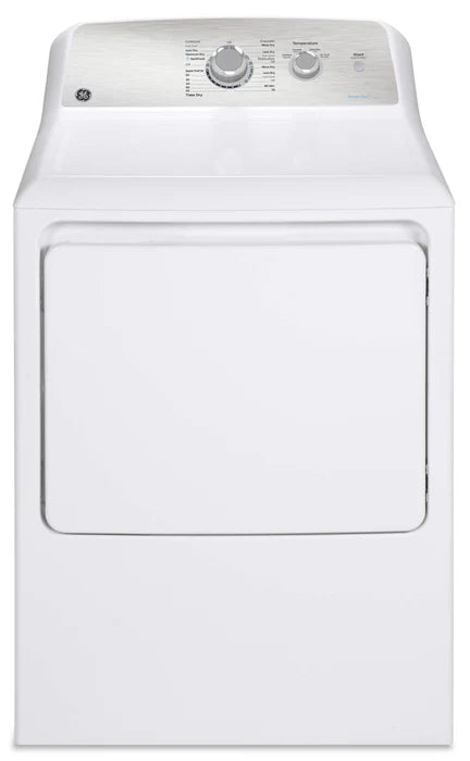 GE GTD40EBMRWS 7.2 Cu. Ft. Electric Dryer with SaniFresh Cycle in White