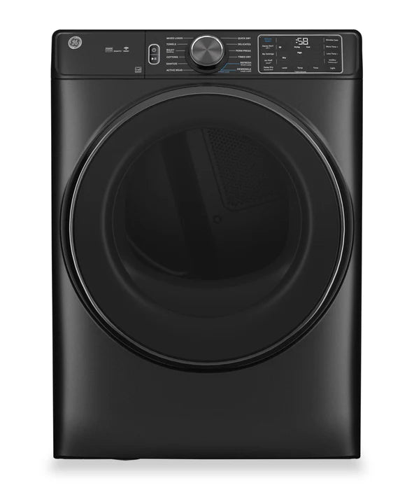 GE GFD65ESMVDS 7.8 Cu. Ft. Smart Electric Dryer with Steam and Sanitize