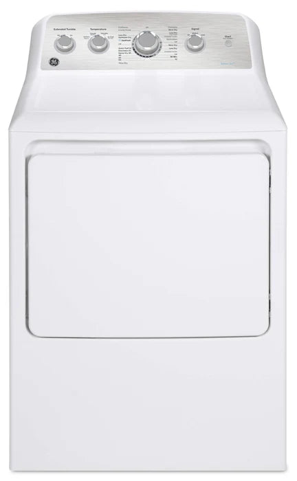 GE GTD45GBMRWS 7.2 Cu. Ft. Gas Dryer with SaniFresh Cycle in White