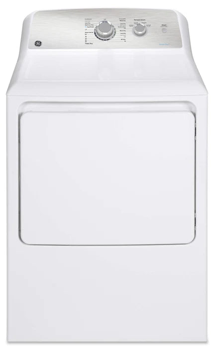 GE GTD40GBMRWS 7.2 cu.ft. Top Load Gas Dryer with SaniFresh Cycle White