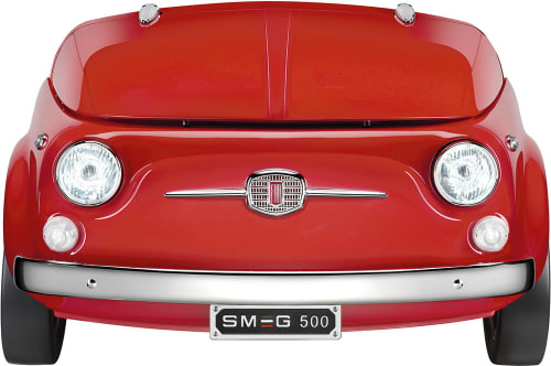 Smeg Fiat 500 Chest Refrigerator Red