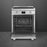 Smeg SPR24UIMX 24-inch Freestanding Electric Range with Convection Technology