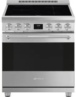 Smeg Professional SPR30UIMX Series 30" Stainless Steel Freestanding Induction Range