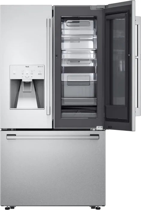 LG STUDIO SRFVC2416S 24 cu. ft. Smart InstaView® Door-in-Door® Large Capacity Counter-Depth Refrigerator with Craft Ice™ Maker