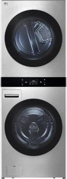 LG STUDIO SWWE50N3 WashTower™ Smart Front Load 5.0 cu. ft. Washer and 7.4 cu. ft. Electric Dryer with Center Control™