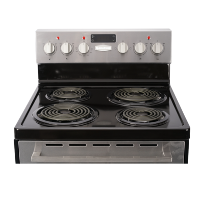 Marathon MER241SS-2 24" Stainless Steel Electric Coil Range 