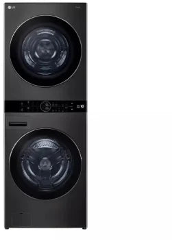 LG WKHC252HBA WashTower with Center Control 5.8 cu ft Washer and Ventless Heat Pump Dryer