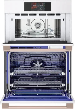 LG STUDIO WCES6428N 1.7/4.7 cu. ft. Combination Double Wall Oven with Air Fry in Essence White