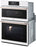 LG STUDIO WCES6428N 1.7/4.7 cu. ft. Combination Double Wall Oven with Air Fry in Essence White