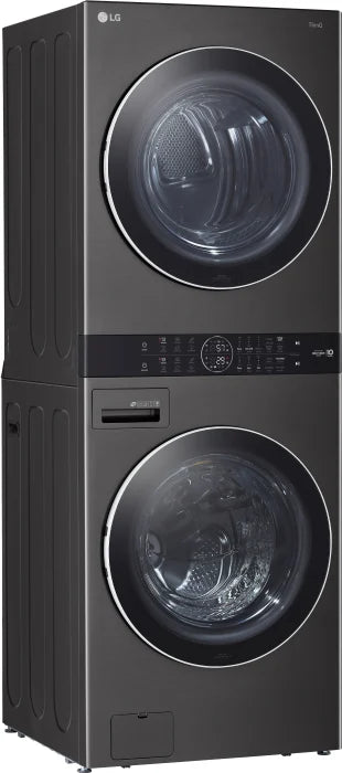 LG WKGX201HBA Single Unit Front Load LG WashTower™ with Center Control™ 4.5 cu. ft. Washer and 7.4 cu. ft. Gas Dryer