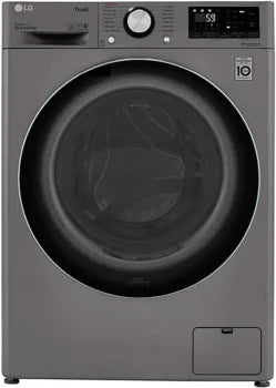 LG WM3555HVA 2.4 cu.ft. Smart wi-fi Enabled Compact Front Load All-In-One Washer/Dryer Combo with Built-In Intelligence