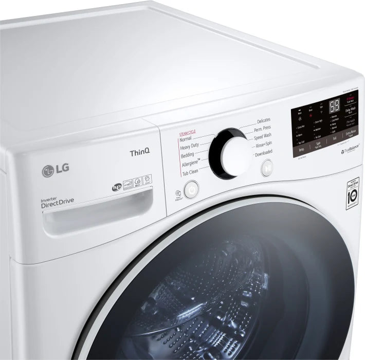 LG Front Load Washer and Electric Dryer Set - WM3600HWA DLE3600W