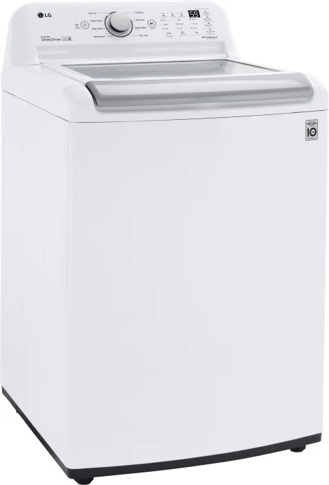 LG 5.4 cu ft Top Load Washer and Electric Dryer WT7155CW DLE7150W