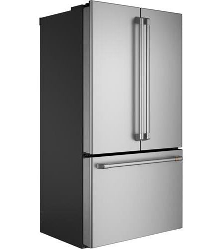 GE Cafe CWE23SP2MS1 36-Inch 23.1 Cu. Ft. Counter-Depth French Door Refrigerator In Stainless Steel