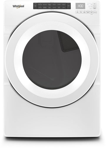 Whirlpool WGD5620HW 7.4 Cube Feet Front Load Gas Dryer With Intuitive Touch Controls In White