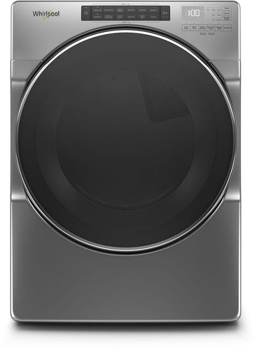Whirlpool WGD6620HC 7.4 Cube Feet Front Load Gas Dryer with Steam Cycles In Chrome Shadow