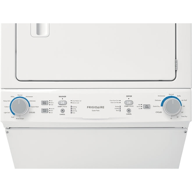 Frigidaire FLCE752CAW Laundry Center - 4.5 Cu. Ft. Washer And 5.6 Cu. Ft. Dryer In White Energy Star