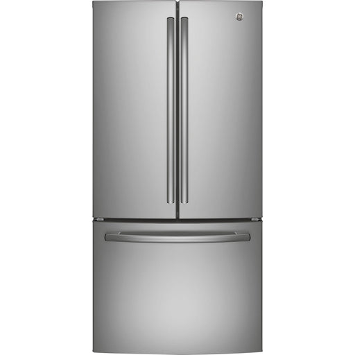 GE 33" 24.8 Cu. Ft. French Door Refrigerator with LED Lighting - Refrigerator - GE - Topchoice Electronics