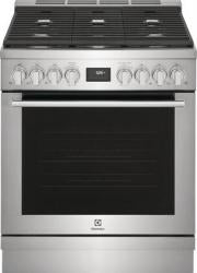 Electrolux 30" Gas Front Control Freestanding Range ECFG3068AS