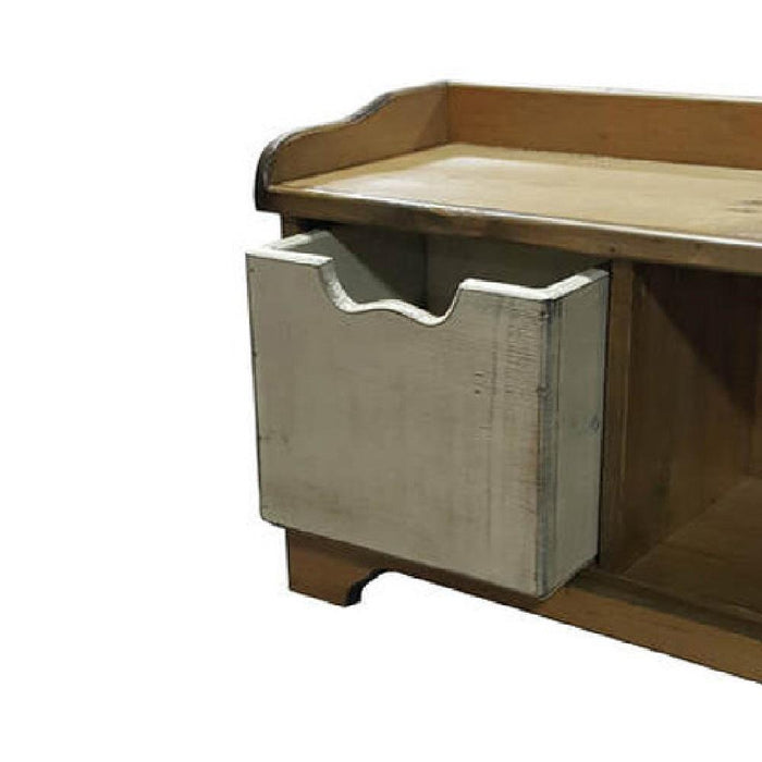 Timber Creek 115 Handcrafted Cubby Bin Authentic Canadian Made Rustic Pine Furniture (Shipping 4 to 7 Weeks)