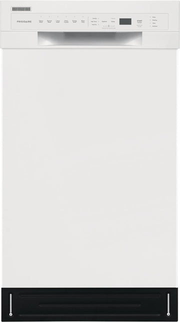 Frigidaire 18-Inch Built-In Dishwasher In White FFBD1831UW