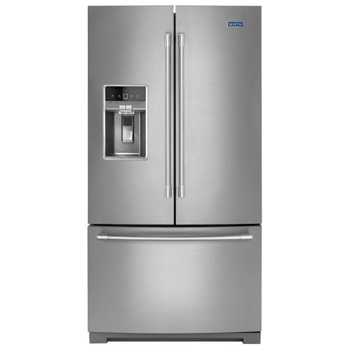Maytag MFT2772HEZ 36" 26.8 Cu. Ft. French Door Refrigerator w/ Water Dispenser - Fingerprint resistant Stainless Steel