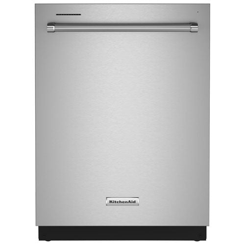 KitchenAid 33" Refrigerator, Slide in Electric Range, Dishwasher with 3 Racks