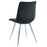 Inspire 202-110BK Marlo Side Chair, set of 2 in Black