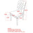 Inspire 202-157BG Lucian Side Chair, set of 2 in Beige