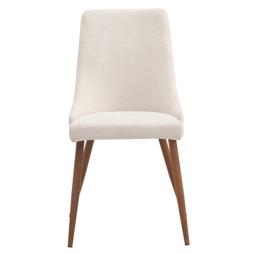 World Wide 202-182BG Cora Side Chair, set of 2 in Beige