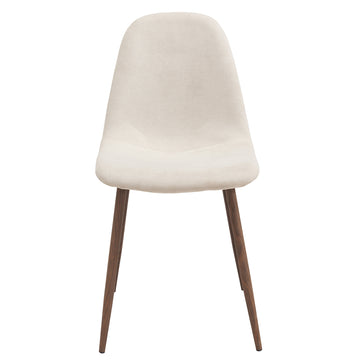 World Wide 202-250BG Lyna Side Chair, set of 4 in Beige