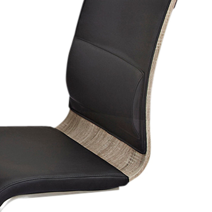 Inspire 202-931OK Veneta Side Chair, Set Of 2 In Washed Oak