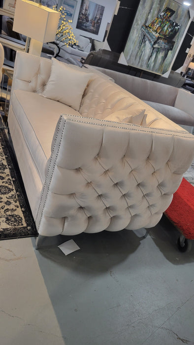 Double Side Tufted Sofa Set