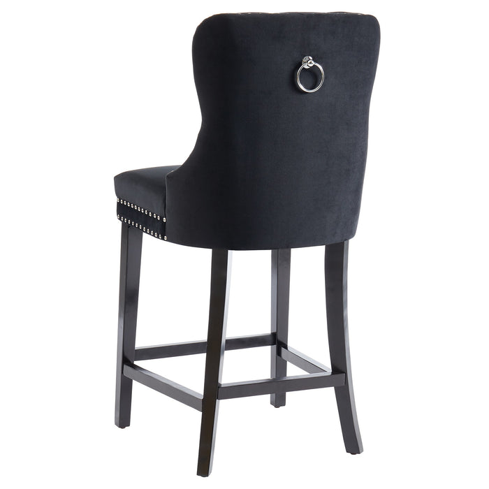 Inspire Rizzo 203-080BK 26-Inch Counter Stool Set Of 2 In Black