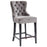 Inspire Rizzo 203-080GY 26-Inch Counter Stool Set Of 2 In Grey